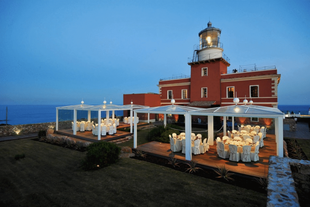 Best wedding venue sardinia faro spartivento